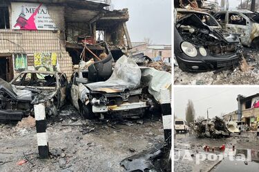 Місце влучання російської ракети у Києві де загинуло 3 людини