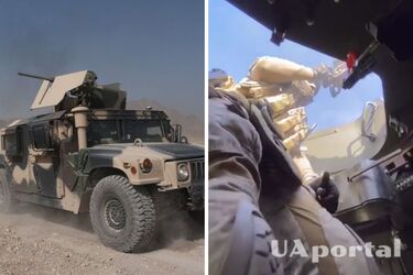 Browning M2 HMG веде вогонь по ворогу