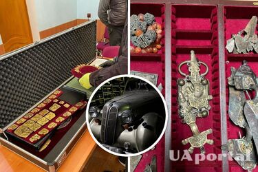 Скифское золото, оружие и раритетные автомобили: имущество президента 'Мотор Сич' Богуслаева пытались вывезти из Украины (фото)