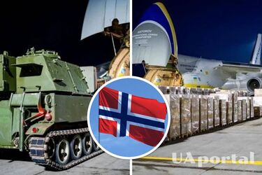 САУ M109 направляется в Украину из Норвегии