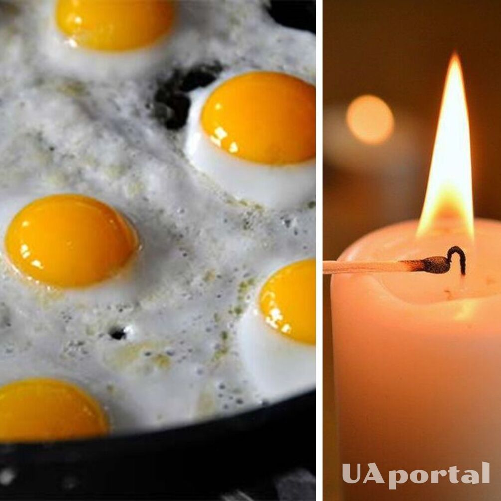 Как без света приготовить яичницу с колбасой за 8 минут: простой лайфхак (видео)