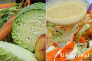 Витаминный салат с капустой и яблоками: простой рецепт