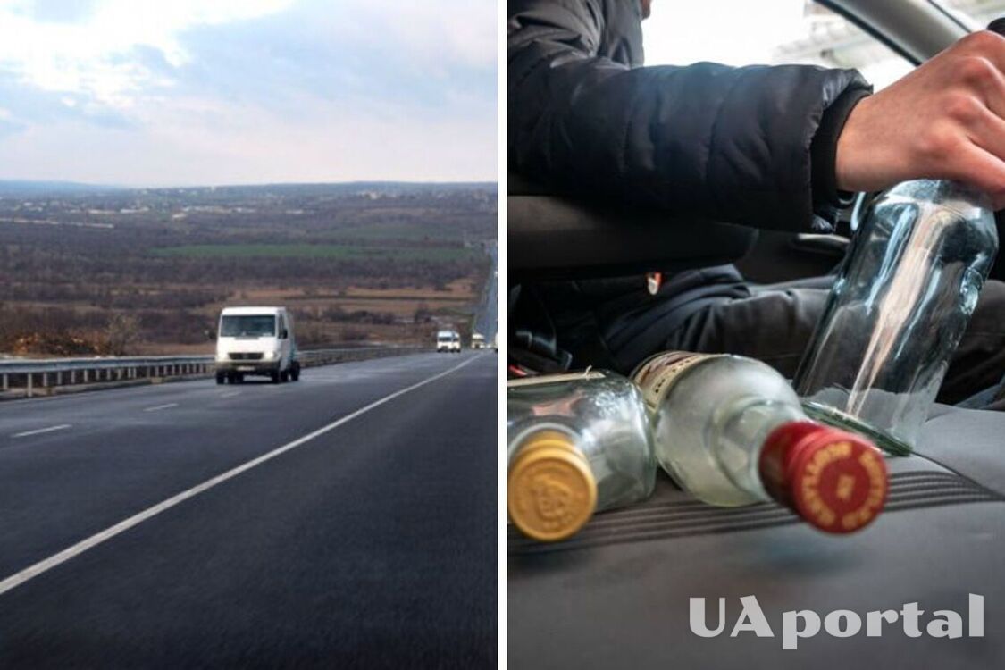 На трассе Одесса-Киев водитель совершил ДТП и поразил рекордным уровнем алкоголя в крови (видео)