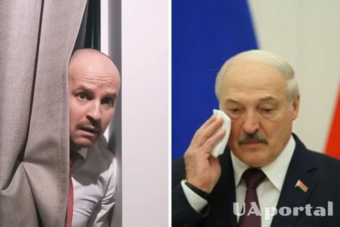 Юрий Великий в забавной пародии показал, где может спрятаться Лукашенко в случае покушения на его жизнь (видео)