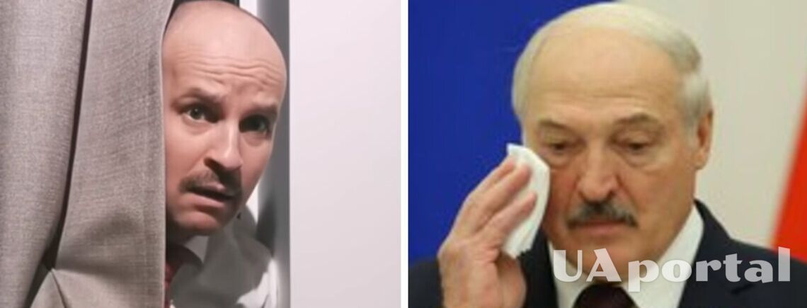 Юрий Великий в забавной пародии показал, где может спрятаться Лукашенко в случае покушения на его жизнь (видео)