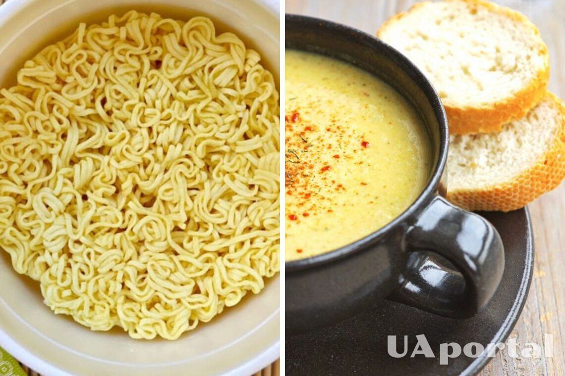 Сирний суп з локшиною за 5 хв: як швидко приготувати гарячу страву без світла та газу