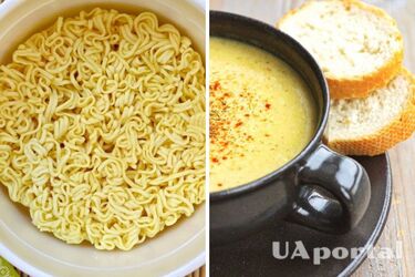 Сырный суп с лапшой за 5 мин: как быстро приготовить горячее блюдо без света и газа