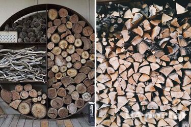 Как сделать дрова - дроварня своими руками