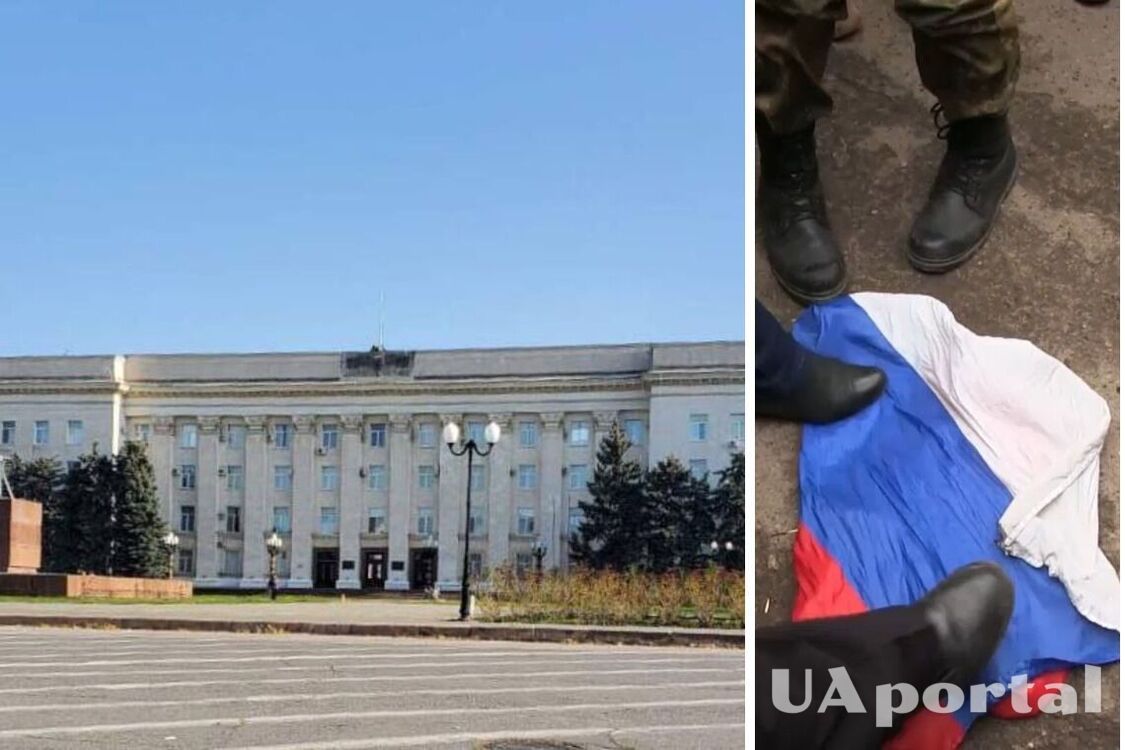 'Не стоит радоваться': исчезновение российского флага со здания ОГА в Херсоне объяснили в ОК 'Юг'