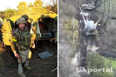 Украинские военные показали ликвидацию танка оккупантов вплотную (видео)