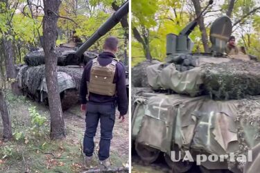 Трофейний танк Т-90М 'Прорыв'