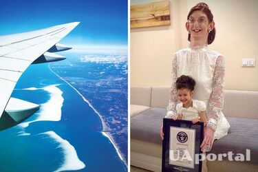 Найвища жінка у світі здійснила свій перший політ