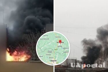 Нафтобаза горить біля російського Бєлгорода