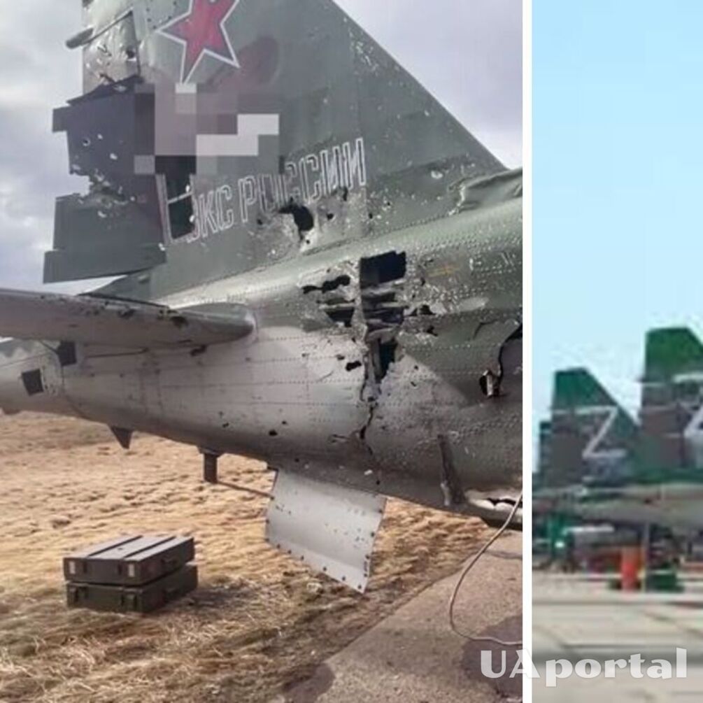 ВСУ в Херсонской области приземлили вражеский самолет Су-25 стоимостью $11 млн