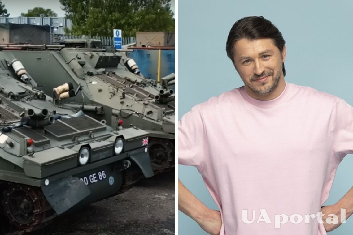 Сергей Притула и БТР 'Спартан'