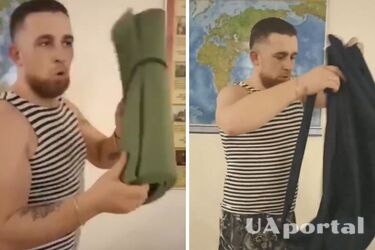 Гумові чоботи, чорний мішок та прострочені продукти: мобілізовані в росії показали, з чим їх відправляють на війну (відео)