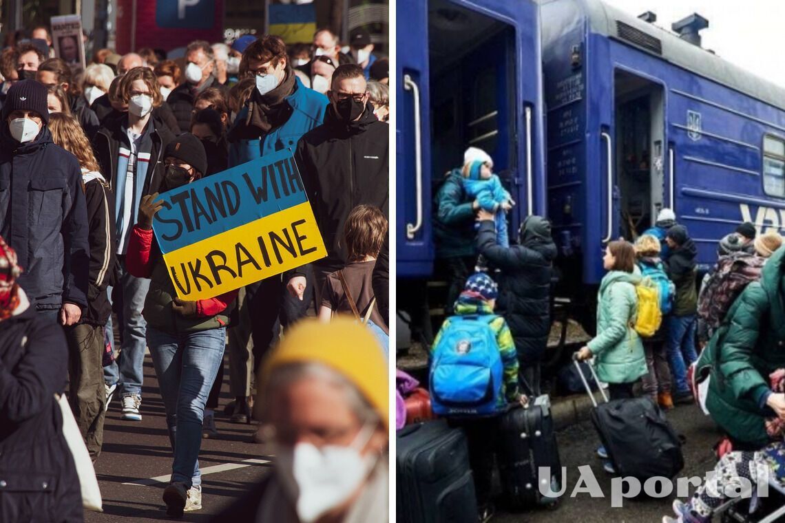 Стало відомо, скільки українських біженців хочуть залишитися жити за кордоном