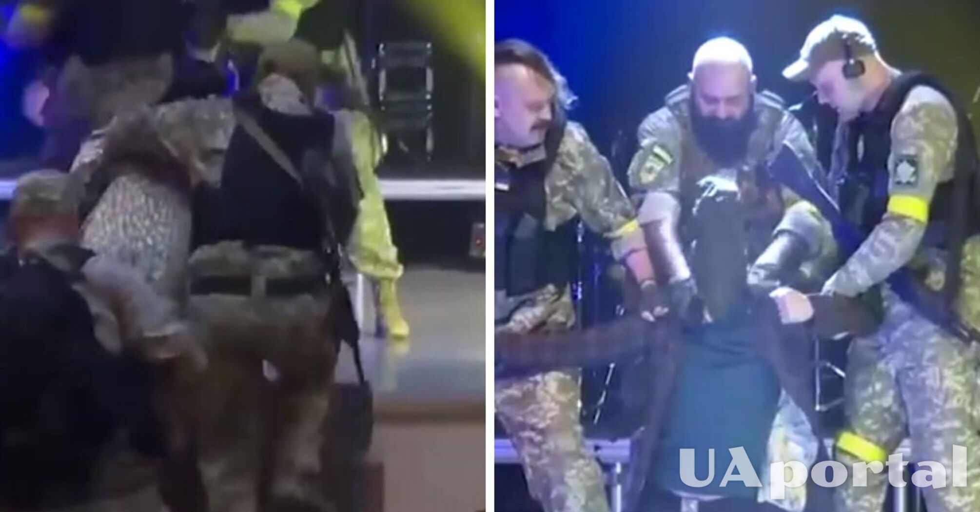 На росії показуватимуть крінжову виставу, де 'бійці ЗСУ' тероризують глядачів та стріляють у залі (відео)