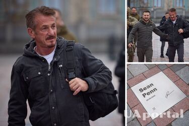 Зустріч Володимира Зеленського та Шона Пенна в Києві