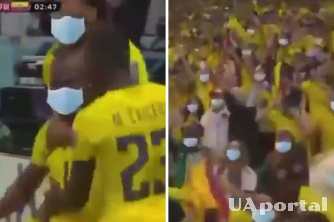В Китае наложили фильтр с масками на все лица на трансляции ЧМ по футболу в Катаре