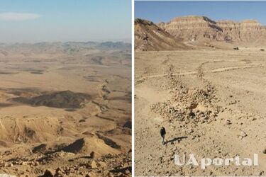 Пустыня Негев и причудливые 'воздушные змеи пустыни'