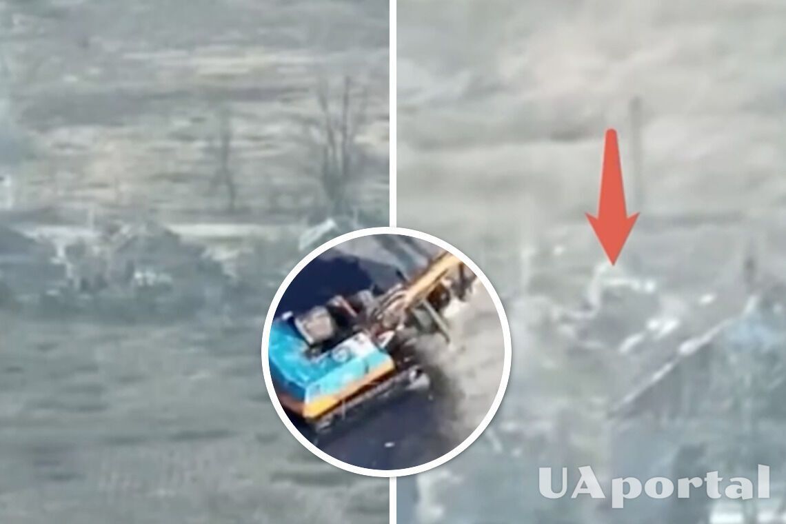 ВСУ эффектно уничтожили оккупантов, строивших оборонительные сооружения на Донбассе - видео