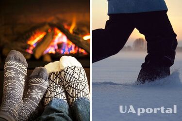 Як швидко зігріти ноги без опалення та світла