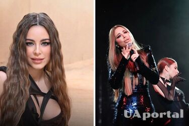 Ані Лорак з піснею 'Лабіринт' та на записі концерту 'Жара'