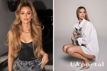 Хлої Кардашян продемонструвала свої стегна у шкіряній міні-спіддниці