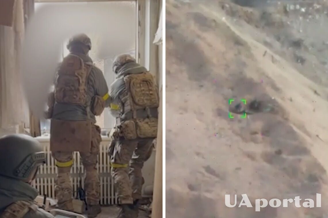 Эффектное видео уничтожения оккупантов из дрона показали ССО