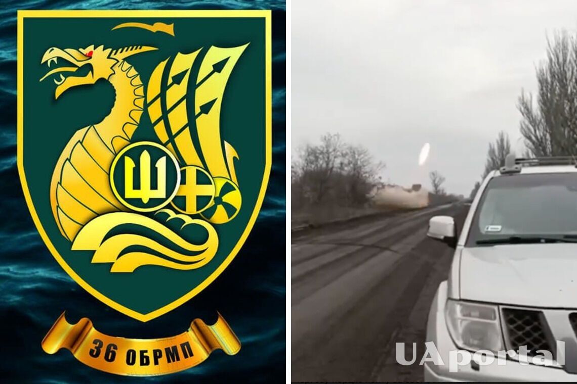 Морская пехота показала поразительное видео, как украинские гаубицы передали привет оккупантам