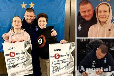 Валерій Залужний із співробітницями '5 каналу'