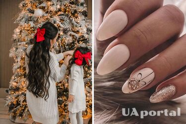 Новорічний манікюр