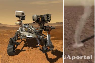 Марсохід Perseverance записав звук вихору на Марсі