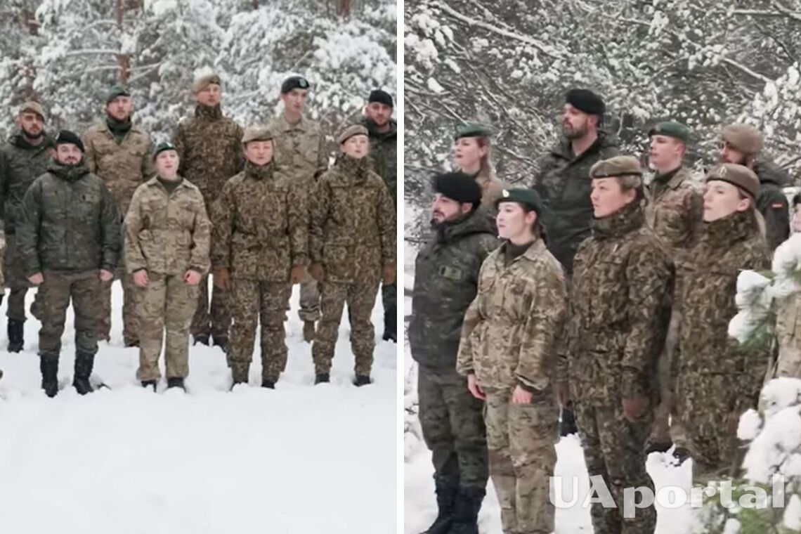 Солдати НАТО заспівали легендарний 'Щедрик' у Латвії та розчулили мережу (відео)