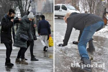 Как не падать на льду зимой