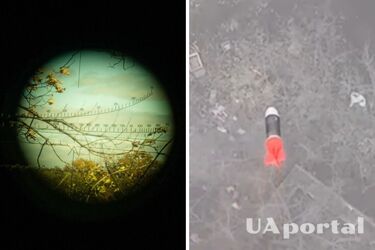 Появилось видео, как украинские воины 'насыпают' оккупантам из дронов в условиях тумана