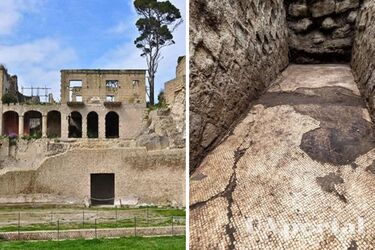 Неаполь, розкопки вілли