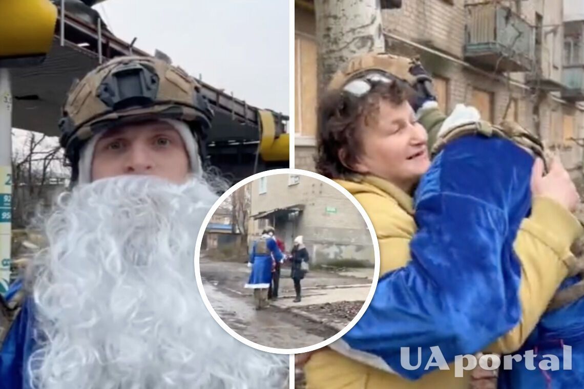 Бахмут Донецкой области - Святой Николай пришел к жителям Бахмута и военным, защищающим его