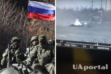 'Продовжують успішно полювати': українські десантники ефектно знищили танк окупантів із засідки (відео)