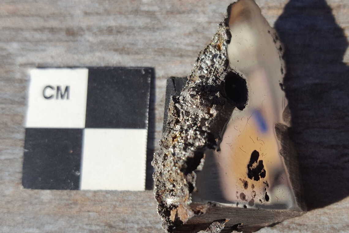 В метеорите упавшем в Сомали нашли два новых минерала