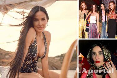 Демі Мур із дочками