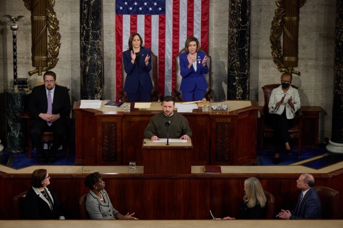 'Україна жива та б’ється' – ключове з виступу Зеленського перед Конгресом у США (повний текст)
