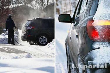 Что нельзя делать с авто зимой