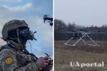 Оператор дрона за работой