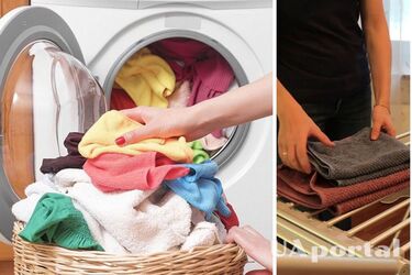 Как быстро высушить вещи после стирки без света