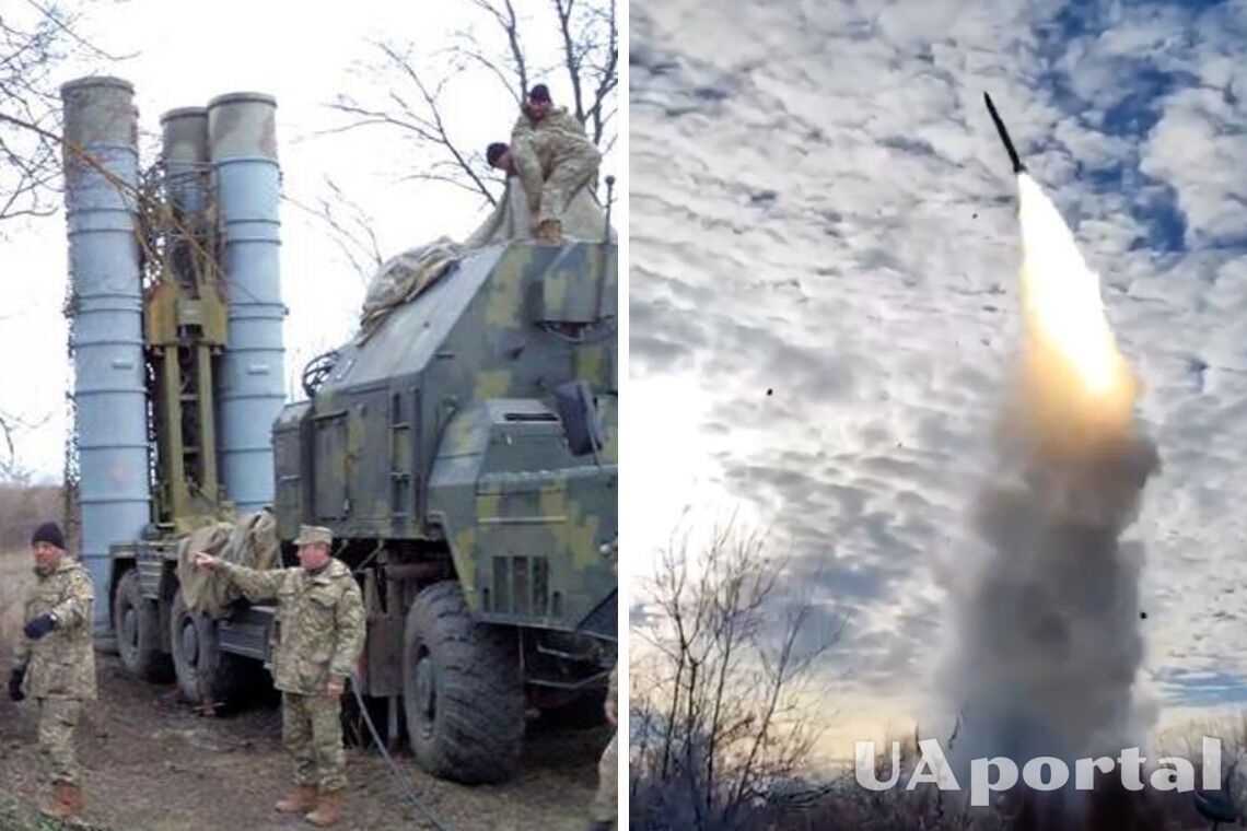 S-300 shoots down a Russian missile - video