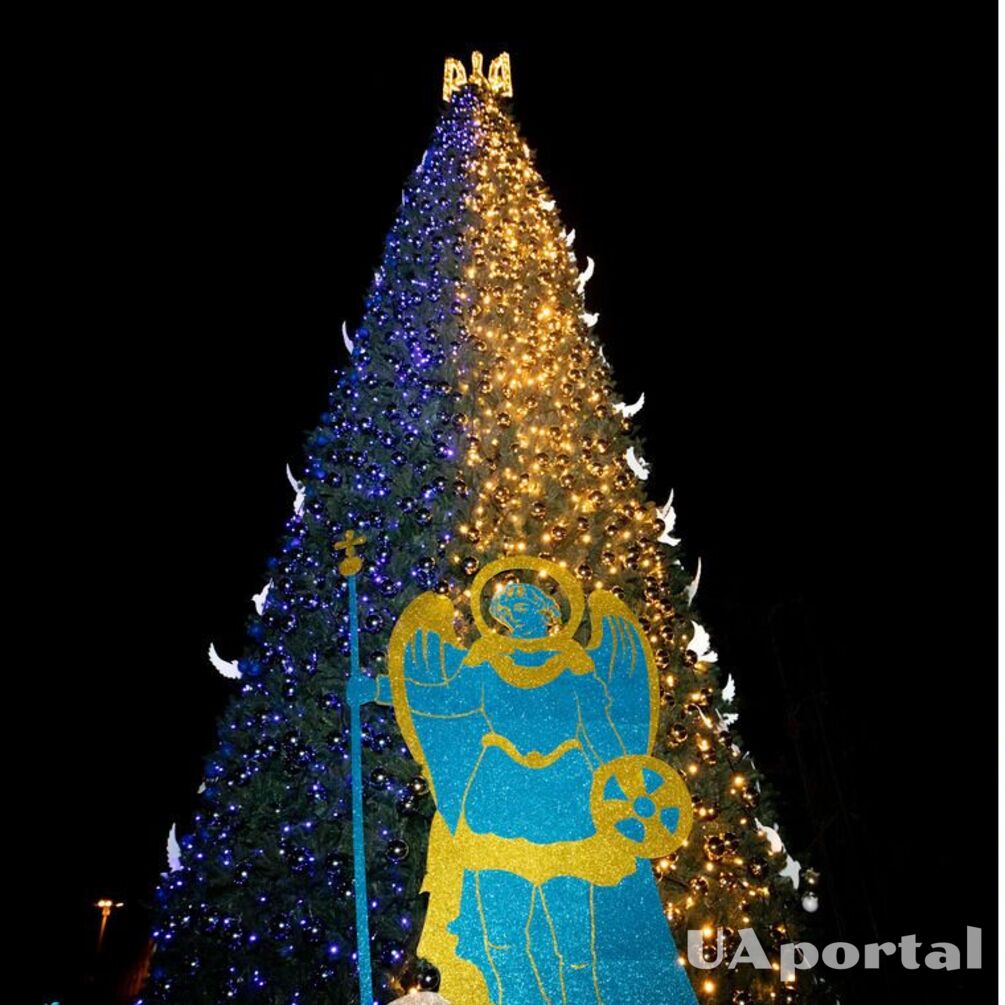 С голубями и ракетой: как выглядят елки в разных городах Украины (фото)