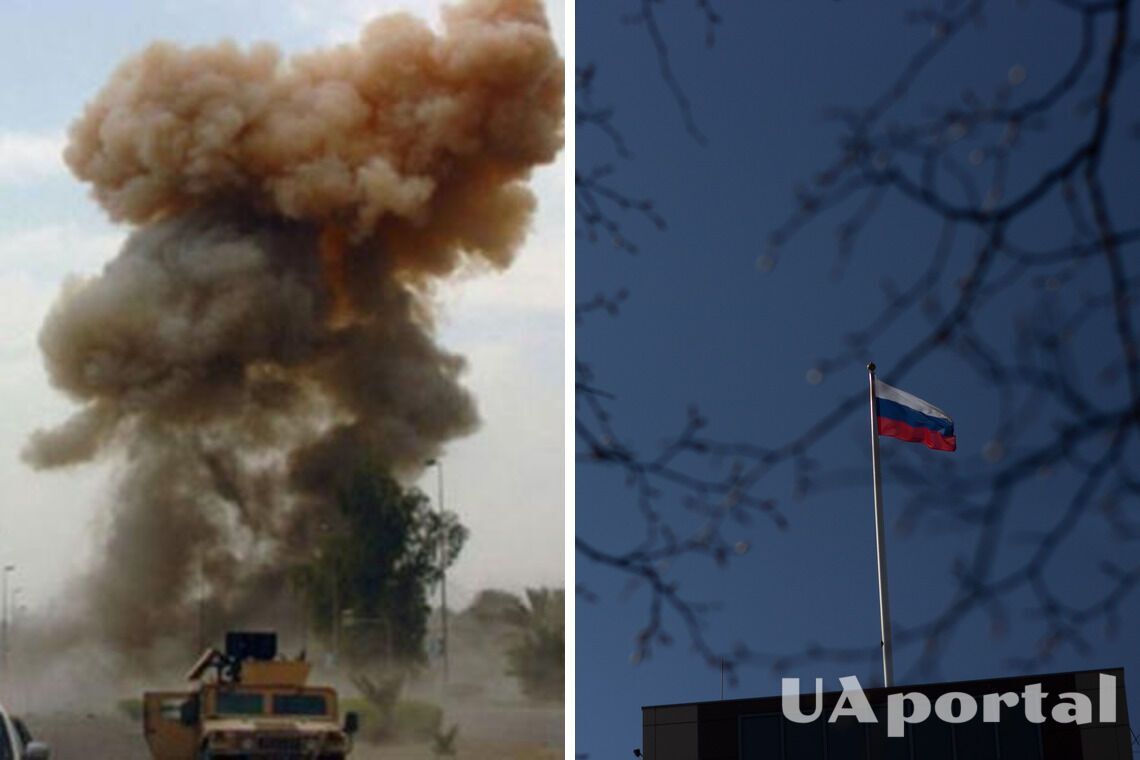 З'явилося відео наслідків вибуху, який стався у Кабулі біля російського посольства