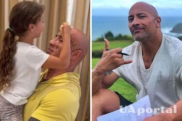 Доньки актора 'Скелі' показали, як модно одягли батька на свята (кумедне відео)